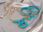 Preview: Indisches Seidenschmuck Set "Jamini"