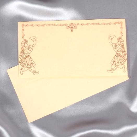 Indisches Briefpapier „Kanvar“
