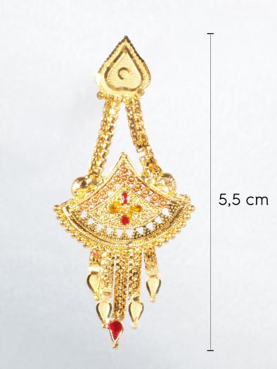 Indian chandelier earrings "Sanjita"