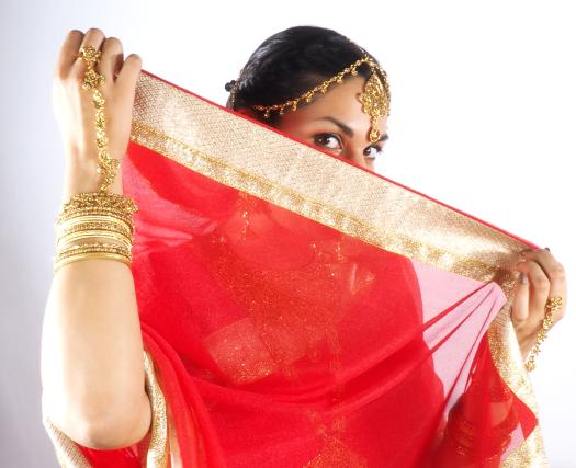Indischer Sari "Ruchira"