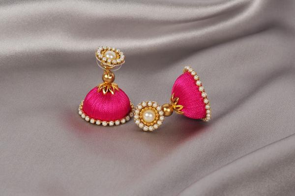 Indian Silkthread Jewellery "Purmina"